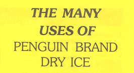The Many Uses of Penguin Brand Dry Ice