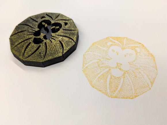 Rubber Stamps From the 3D Printer The Adventures of Eiki Martinson